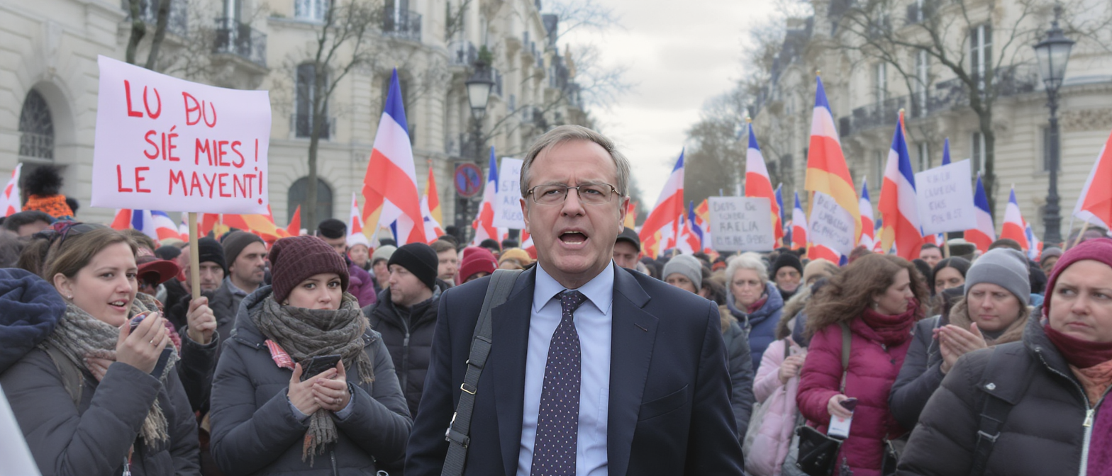 Rapha&euml;l Glucksmann conspu&eacute; lors d&rsquo;une manifestation appuy&eacute;e par Alexandra Lamy et Flavie Flament : quand le soutien vire &agrave; l&rsquo;humiliation