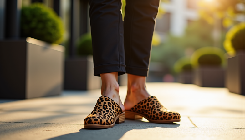 Sabot léopard : la tendance audacieuse à adopter pour allier style et confort