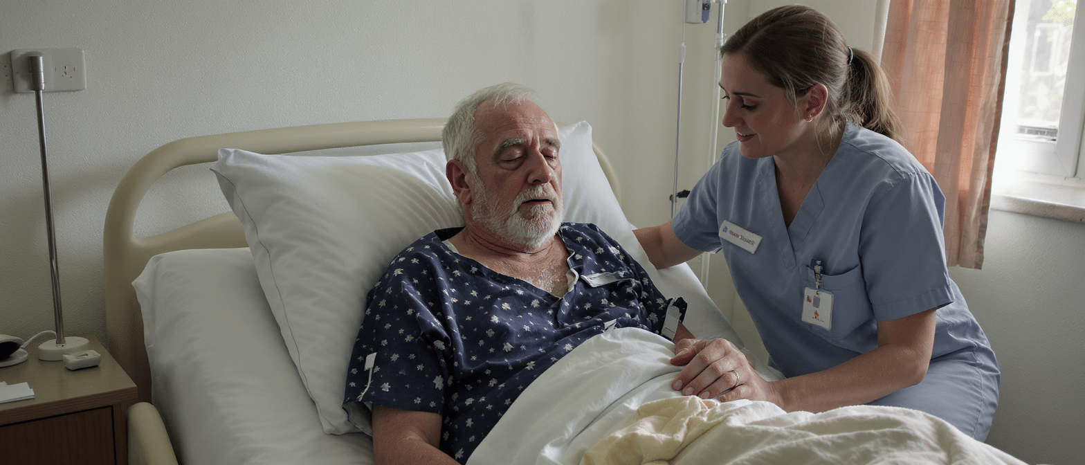 éric judor revient sur la méningite qui s’aggravait et raconte comment une amie infirmière l’a aidé à rejoindre l’hôpital.