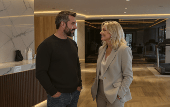 Kad Merad et Mich&egrave;le Laroque, ambassadeurs d&rsquo;un club de sport priv&eacute; parisien &agrave; 12 000 &euro; par an