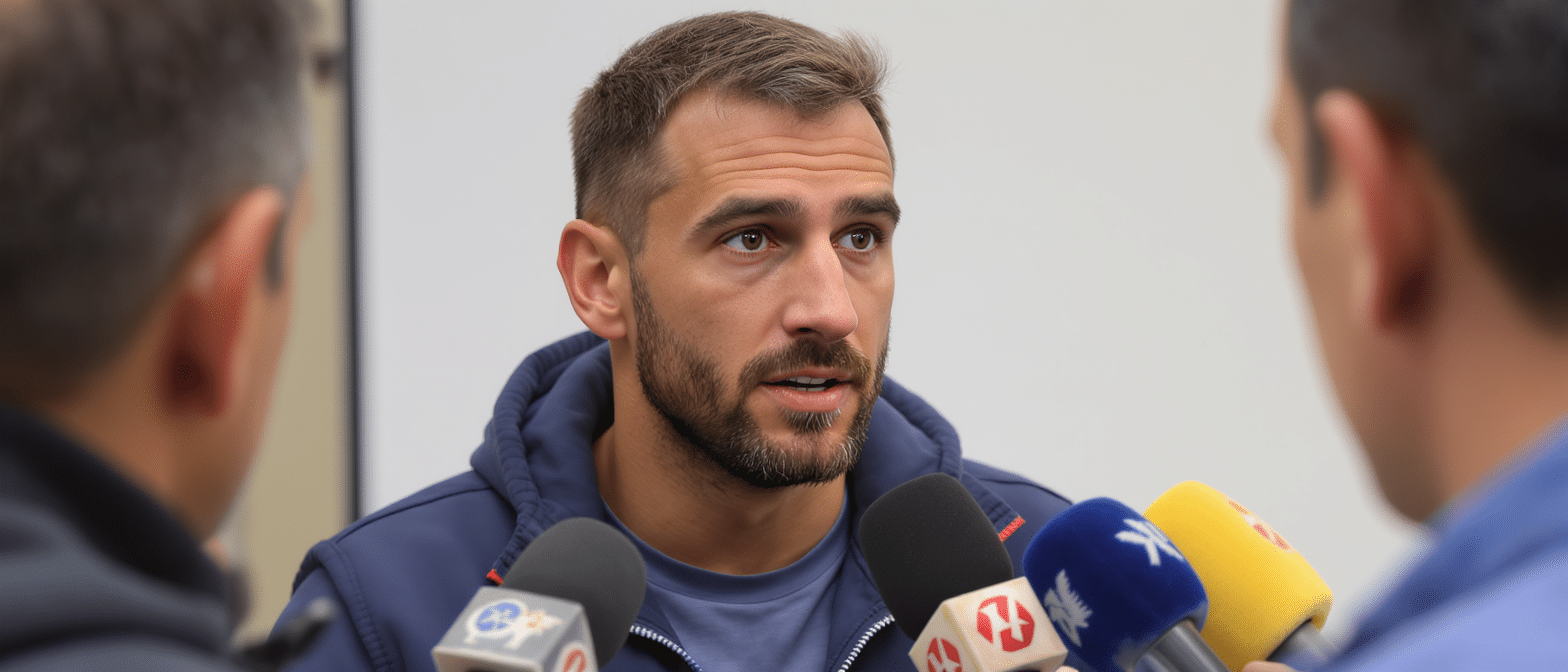 nikola karabatic revient sur les questions de la presse croate concernant sa vie privée et partage sa réaction face à ces interrogations.