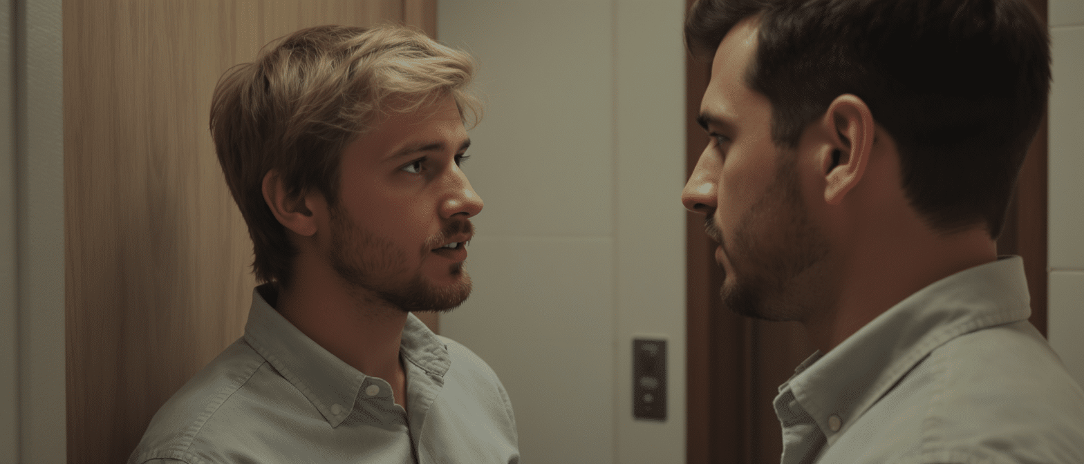 à la star academy, morgan profite d’un prétexte pour aller aux toilettes et confie être amoureux de pierre garnier.